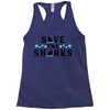 Save The Sharks Racerback Tank
