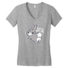 soft ass Women's V-Neck T-Shirt