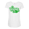 vegan 2 Maternity Scoop Neck T-shirt