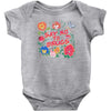 learn from the flowers Baby Bodysuit