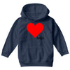 Besties Heart Family Matching Youth Hoodie