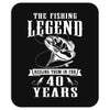 The Fishing Legend Reeling Them In For 40 Years Mousepad