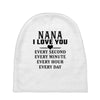 I Love You Nana Baby Beanies