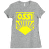 ossi  fdj ddr fun Ladies Fitted T-Shirt