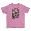 zombie right behind Youth Tee