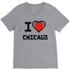 i love chicago V-Neck Tee