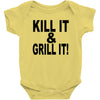 kill it grill it Baby Bodysuit