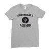 greendale alumni Ladies Fitted T-Shirt