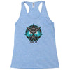 mustache animal Racerback Tank