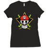 pirate plumber Ladies Fitted T-Shirt