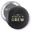3rd grade crew Pin-back button