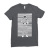 banksy prisoner barcode Ladies Fitted T-Shirt