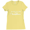 you can't scare me i have daughters Ladies Fitted T-Shirt