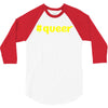hashtag queer 3/4 Sleeve Shirt