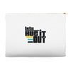 lets hug it out Accessory Pouches
