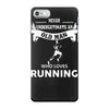 who loves running iPhone 7 Case
