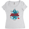by the power of literature Women's Triblend Scoop T-shirt