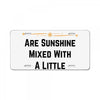 May Girls License Plate