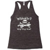 why stop now birthday 1998 Racerback Tank