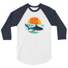 Daddy Shark 3/4 Sleeve Shirt