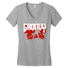 doomy and groovy Women's V-Neck T-Shirt