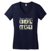 pirate exercise Women's V-Neck T-Shirt