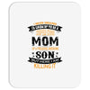 Super Cool Mom Of A Freaking Awesome Son Mousepad
