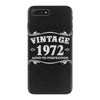 vintage 1972 aged to perfection iPhone 7 Plus Case