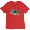 mutant invader V-Neck Tee