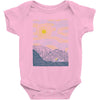 surf line Baby Onesie