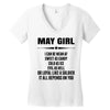 Super May Girl Women's V-Neck T-Shirt