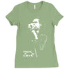 nick cave microphone Ladies Fitted T-Shirt