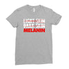 team melanin1 Ladies Fitted T-Shirt