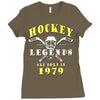 legends are born in 1979 Ladies Fitted T-Shirt