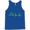 morning coffee heatbeat ekg Tank Top