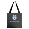 alpha wolf Tote Bags