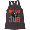 quit your job! Racerback Tank