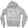 science will not be silenced Zipper Hoodie