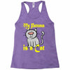 my patronus is a cat Racerback Tank