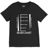 beard length chart V-Neck Tee