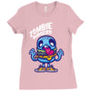 zombie burgers rouge Ladies Fitted T-Shirt