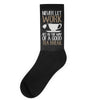 never let work Socks