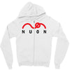 nuon game system talk Zipper Hoodie