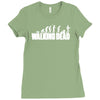 the walking dead horror zombie Ladies Fitted T-Shirt