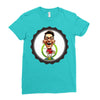ozil anime Ladies Fitted T-Shirt