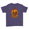mad halloween pumpkin Youth Tee