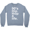 90's hip hop music Crewneck Sweatshirt