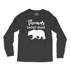 Daddy Bear - Baby Bear Custom Name Long Sleeve Shirts