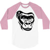 monkey face 3/4 Sleeve Shirt