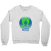 the green frog Crewneck Sweatshirt